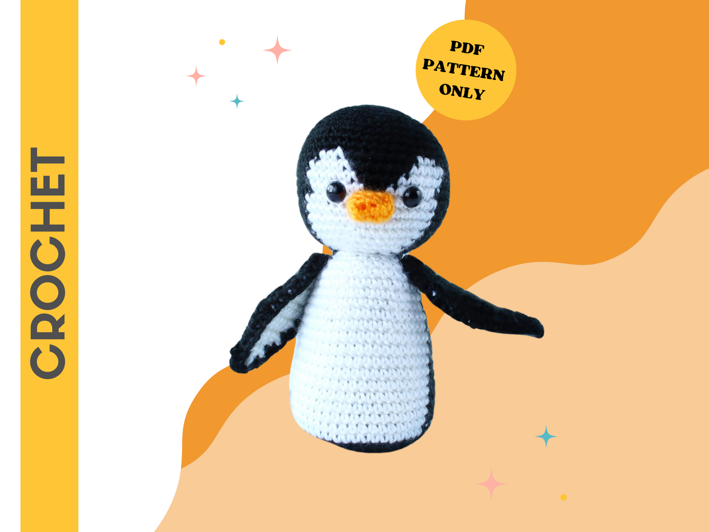Penelope Penguin - Crochet Pattern