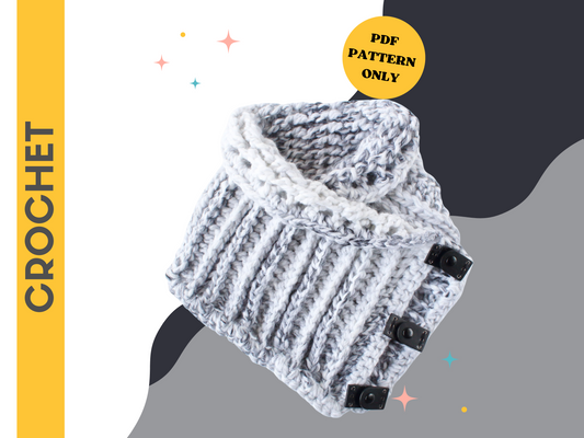 Stormborn Crochet Cowl - Crochet Pattern