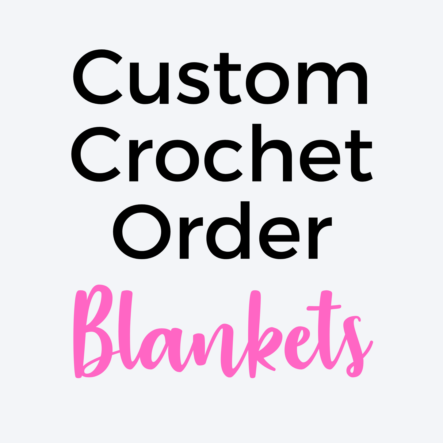 Custom blanket for Trevor