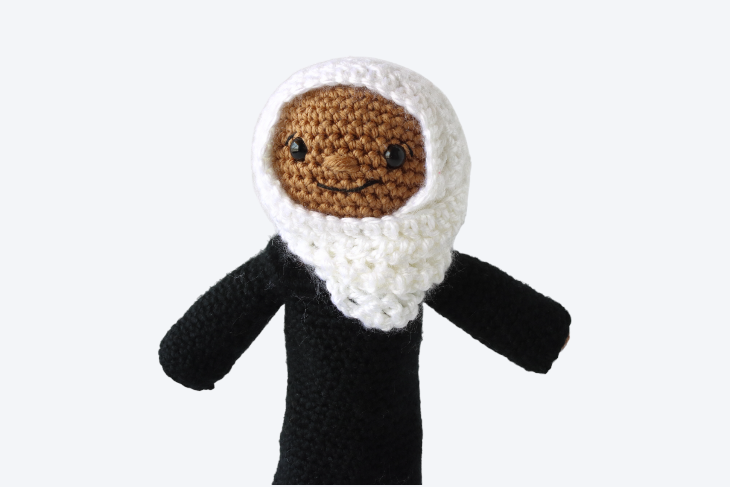 Hajra the Hijabi Plushie - Crochet Pattern