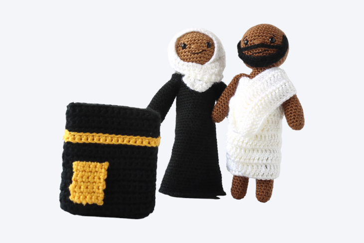 Hajra the Hijabi Plushie - Crochet Pattern