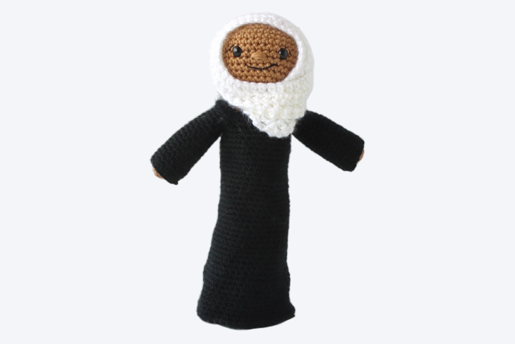 Hajra the Hijabi Plushie - Crochet Pattern
