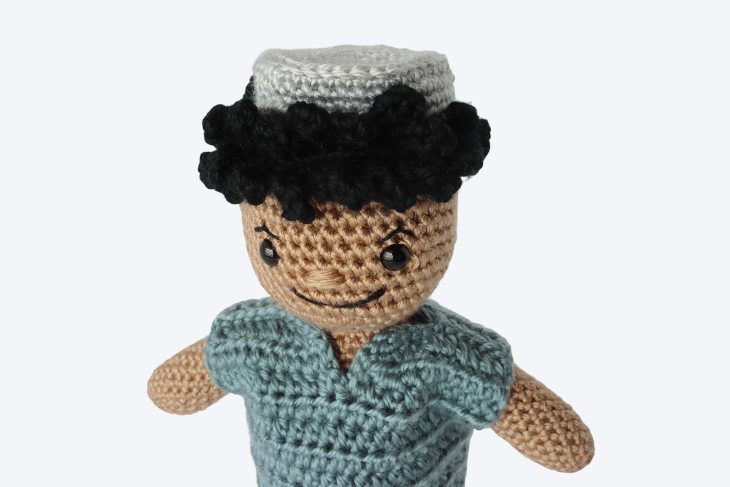 Ibrahim the Imam Plushie - Crochet Pattern