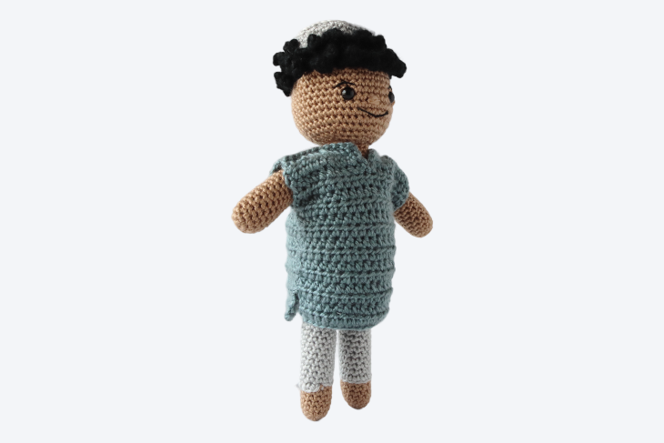 Ibrahim the Imam Plushie - Crochet Pattern