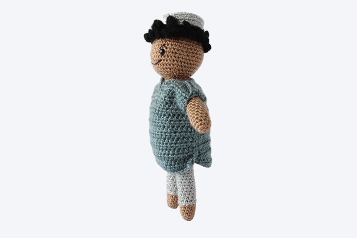 Ibrahim the Imam Plushie - Crochet Pattern