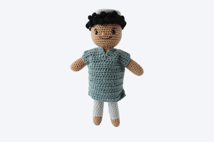 Ibrahim the Imam Plushie - Crochet Pattern