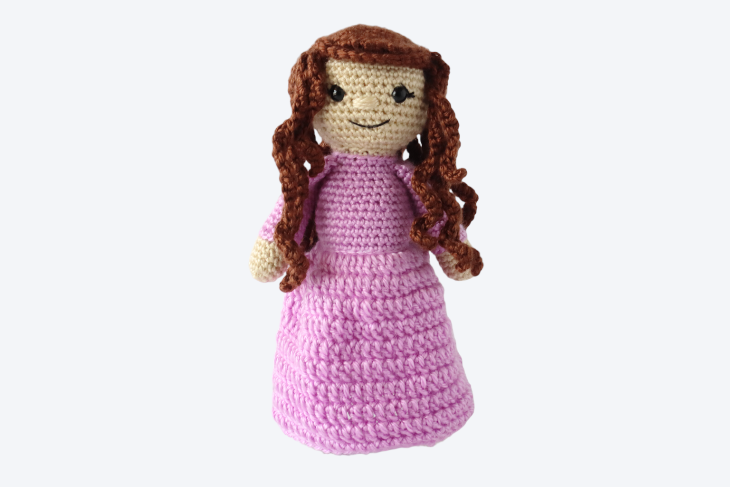 Maha the Muslimah Plushie - Crochet Pattern