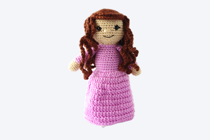 Maha the Muslimah Plushie - Crochet Pattern