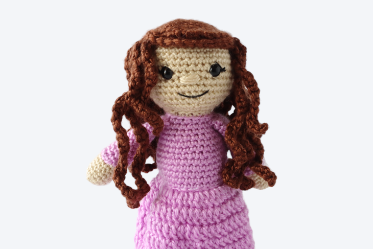Maha the Muslimah Plushie - Crochet Pattern