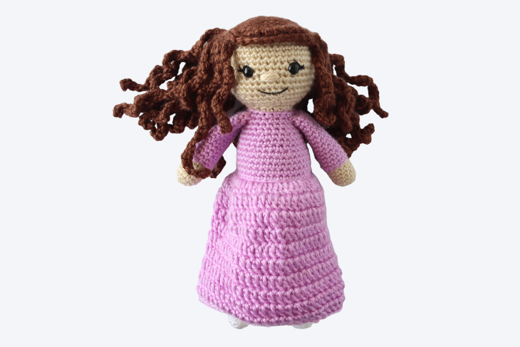 Maha the Muslimah Plushie - Crochet Pattern