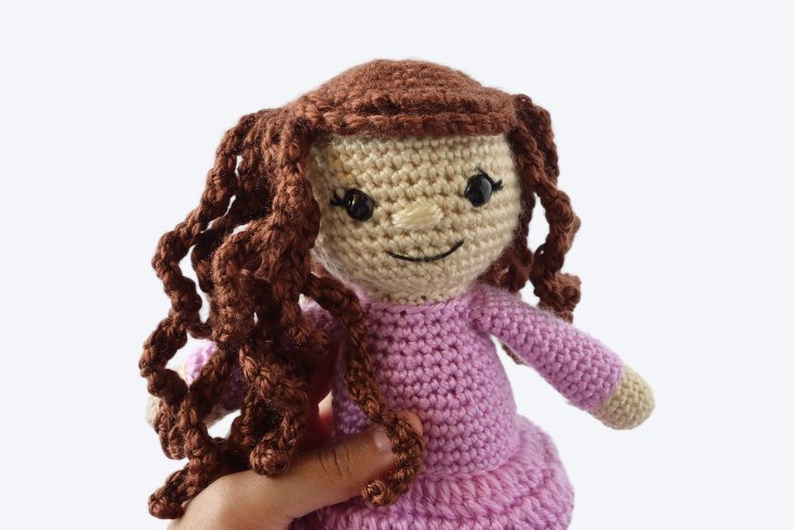 Maha the Muslimah Plushie - Crochet Pattern