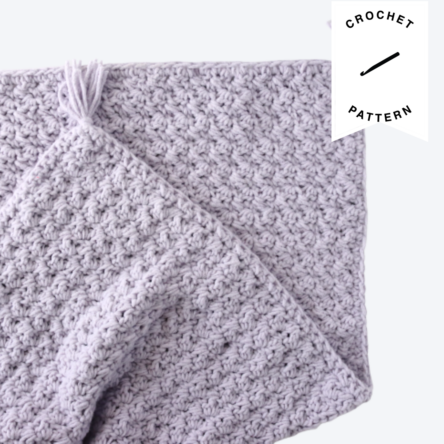 Snuggled Up Baby Blanket - Crochet Pattern