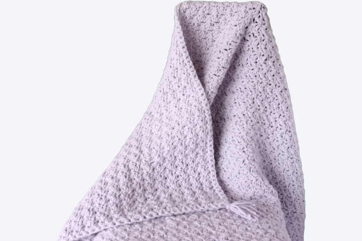 Snuggled Up Baby Blanket - Crochet Pattern