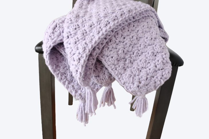 Snuggled Up Baby Blanket - Crochet Pattern