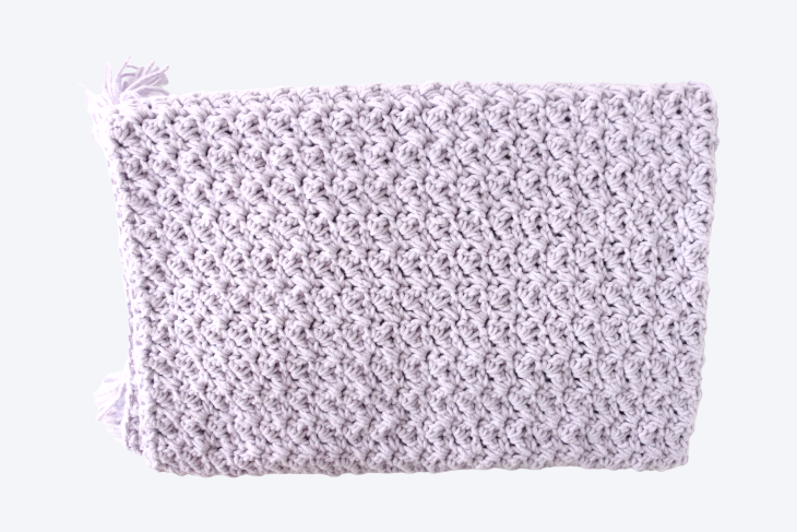 Snuggled Up Baby Blanket - Crochet Pattern