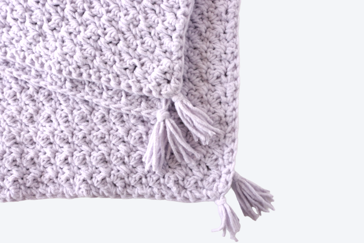 Snuggled Up Baby Blanket - Crochet Pattern
