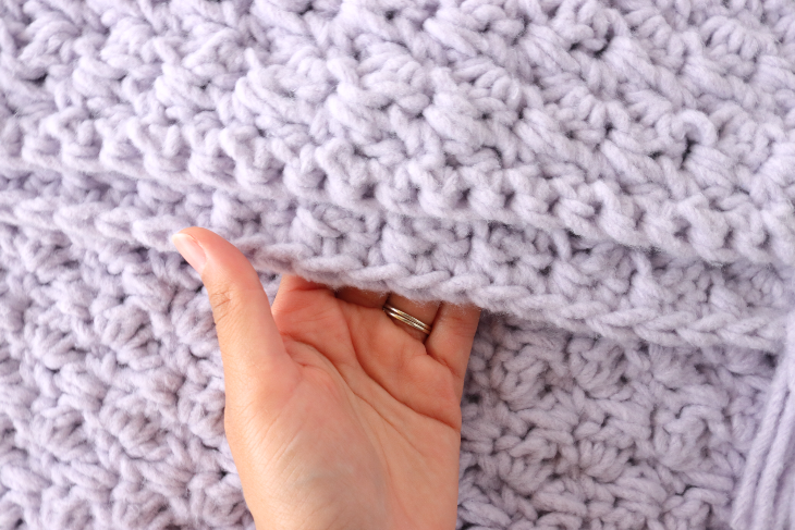 Snuggled Up Baby Blanket - Crochet Pattern