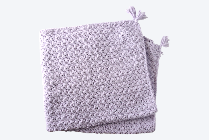 Snuggled Up Baby Blanket - Crochet Pattern