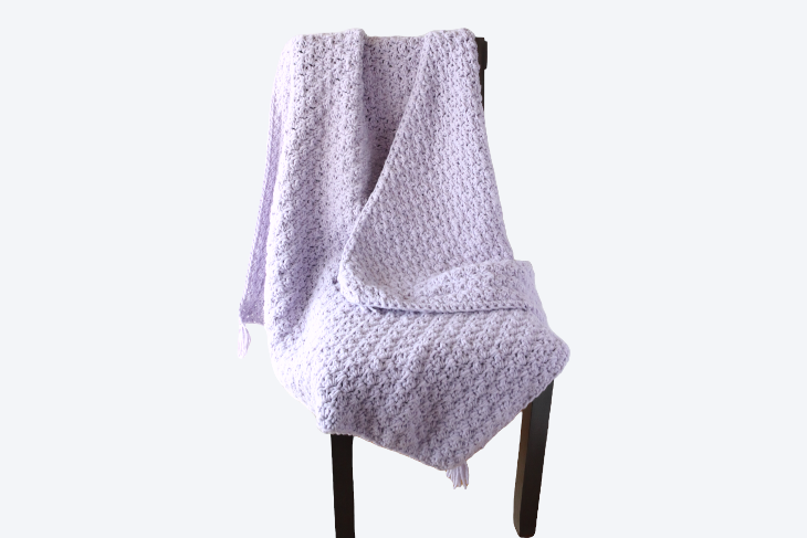 Snuggled Up Baby Blanket - Crochet Pattern
