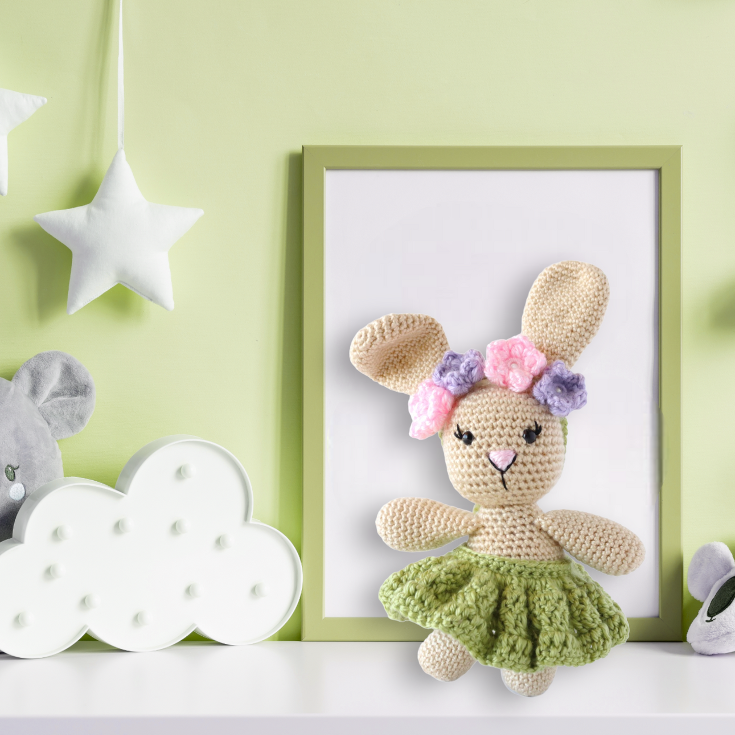 Willow the Bunny Plushie - made to order