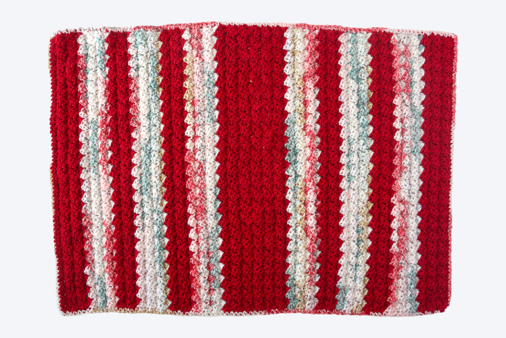 Aiza Stroller Baby Blanket - Crochet Pattern