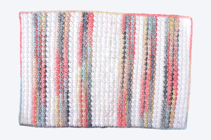Aiza Stroller Baby Blanket - Crochet Pattern