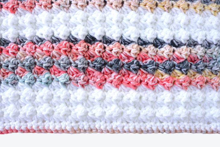 Aiza Stroller Baby Blanket - Crochet Pattern