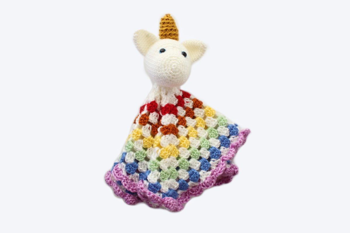 Unicorn lovey crochet pattern free deals