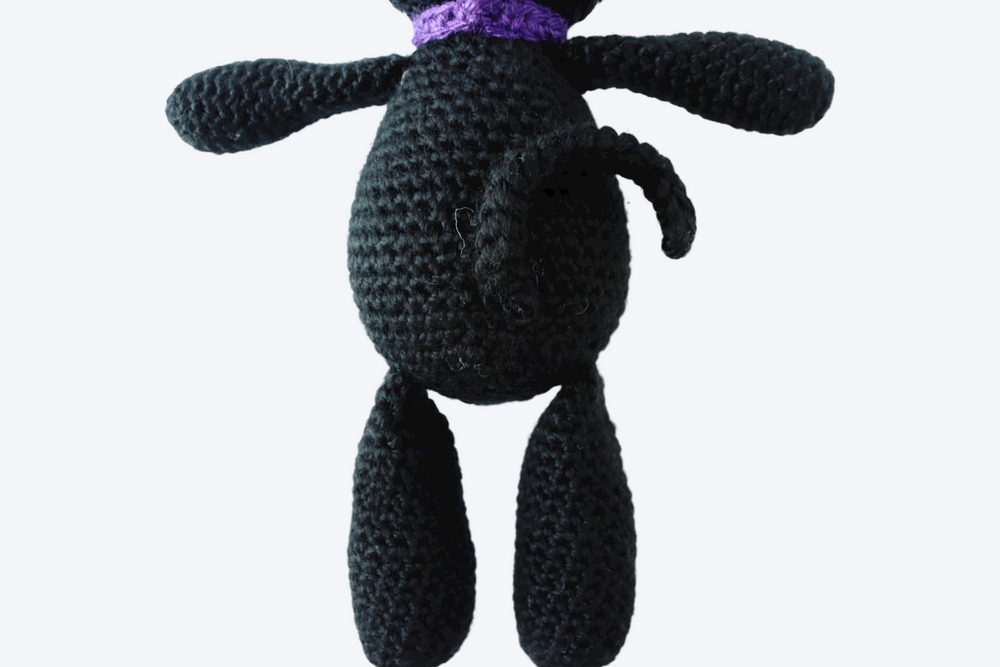 Bella the Black Cat Plushie - Crochet Pattern