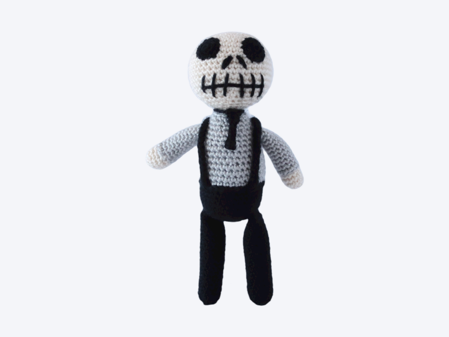 Cedric the Skeleton Plushie - Crochet Pattern
