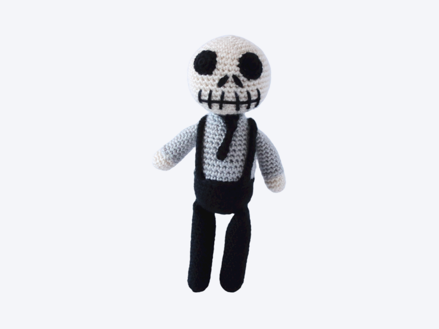 Cedric the Skeleton Plushie - Crochet Pattern
