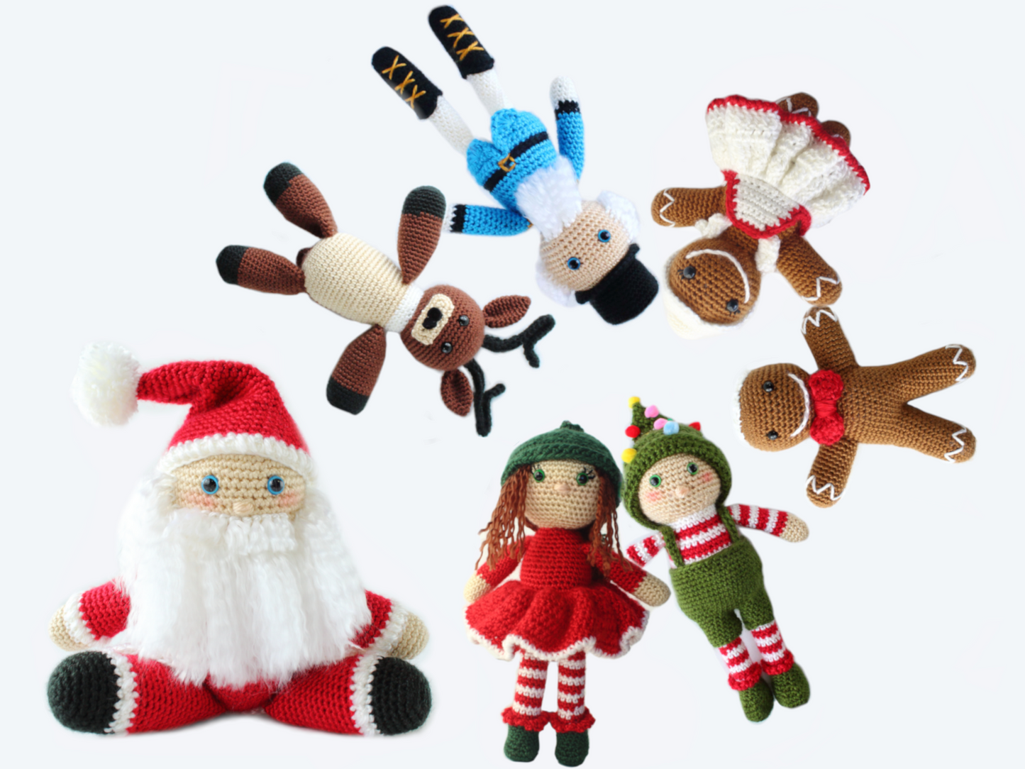 Christmas Buddies Collection - Crochet Pattern Bundle