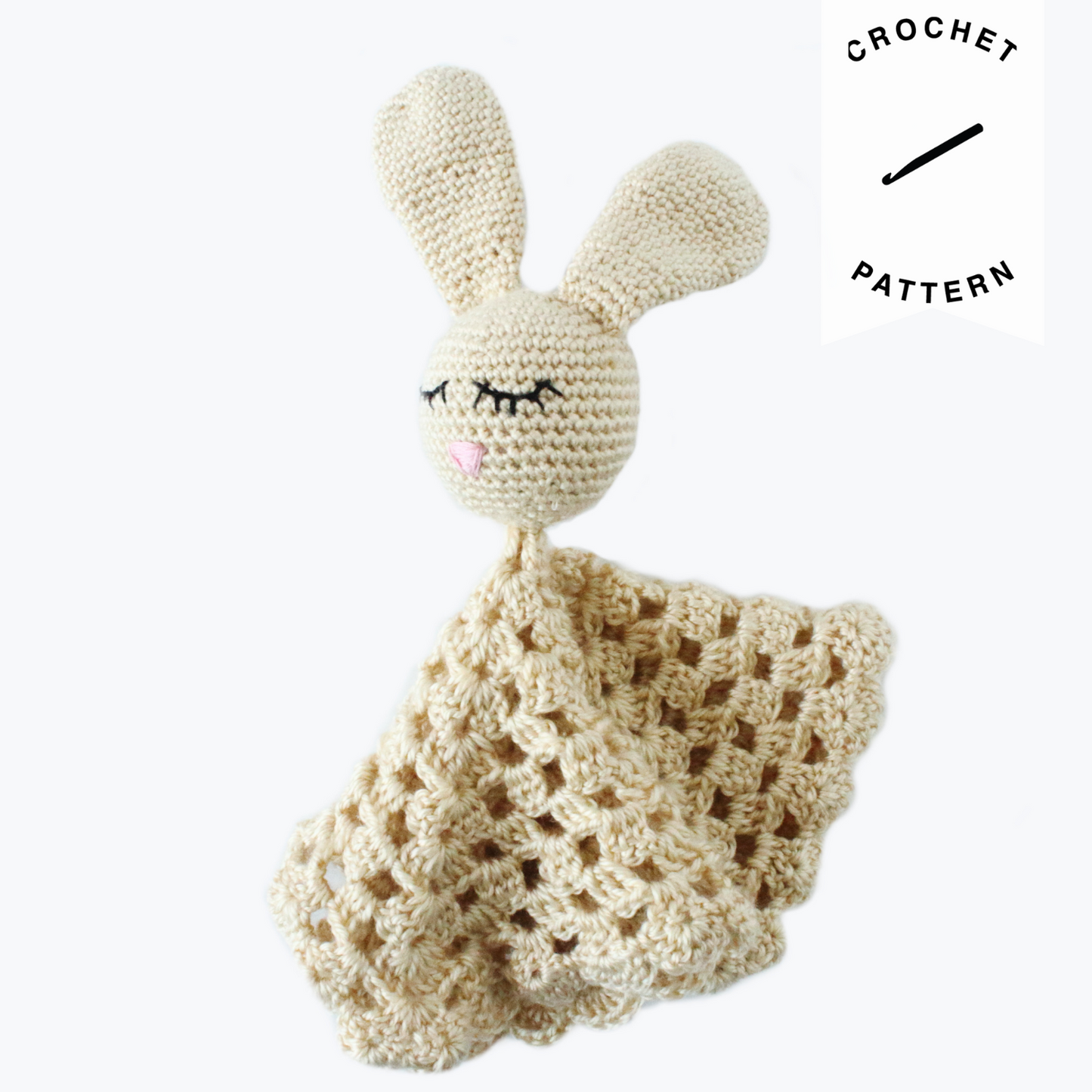 Willow the Bunny Lovey - Crochet Pattern