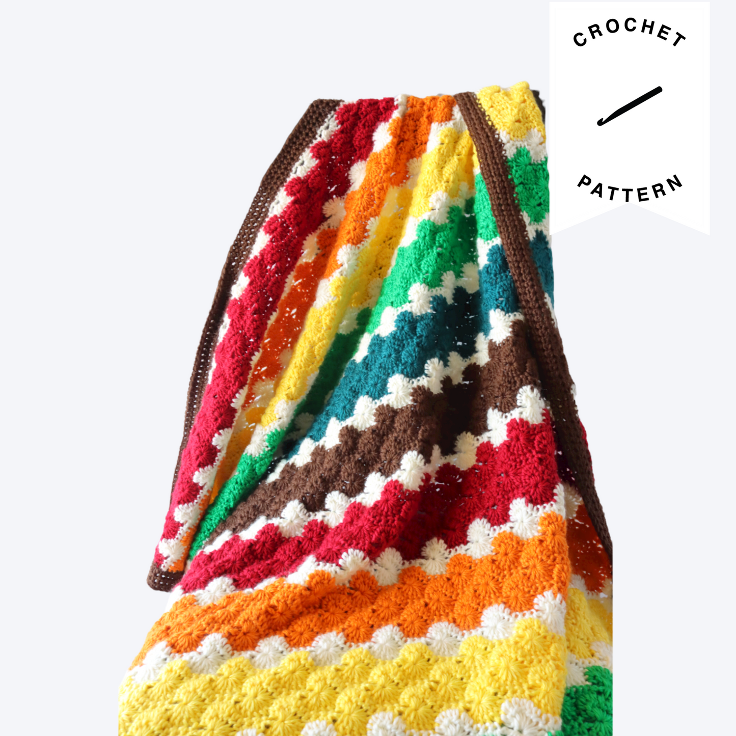 Crispin Baby Blanket - Crochet Pattern