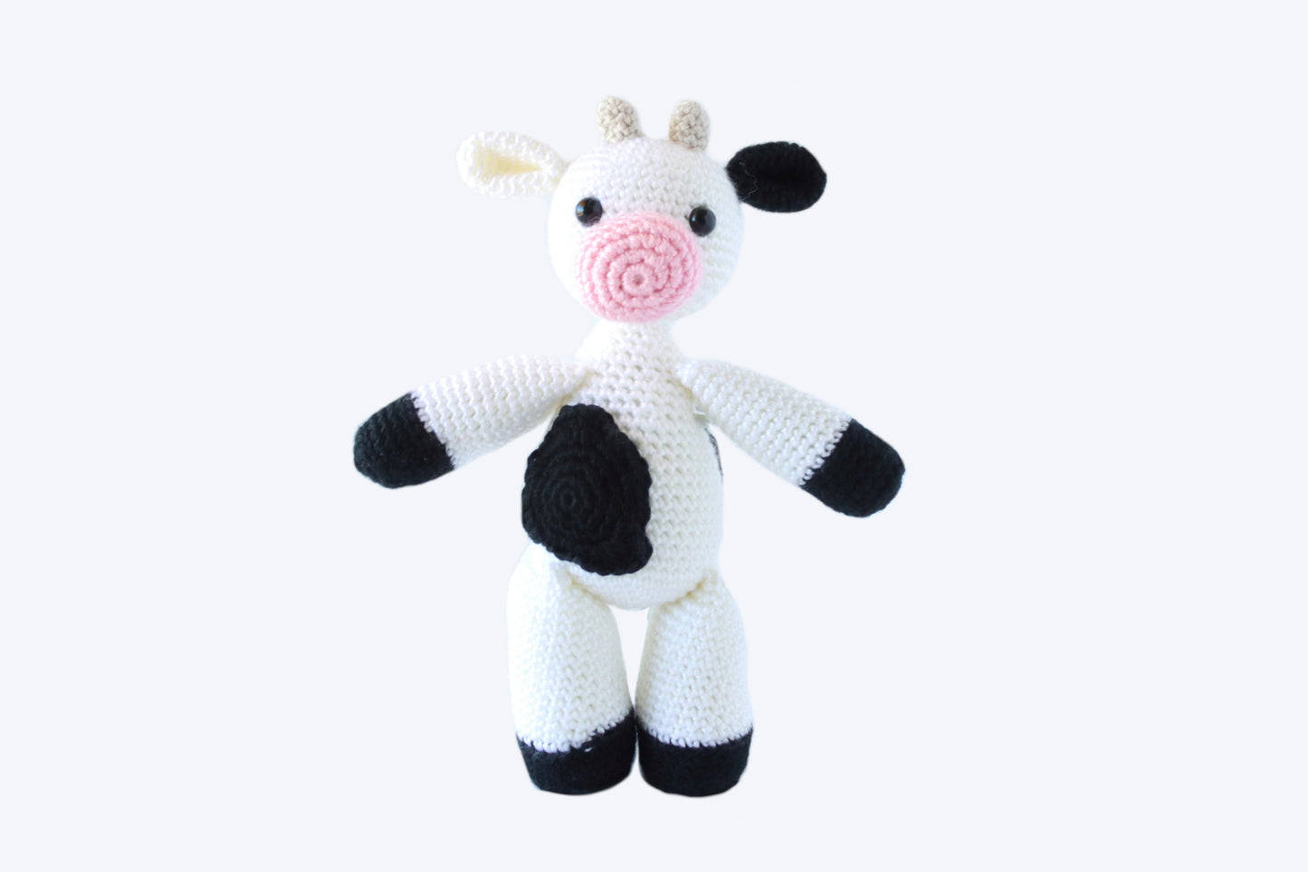 Bonnie the Cow Plushie - Crochet Pattern