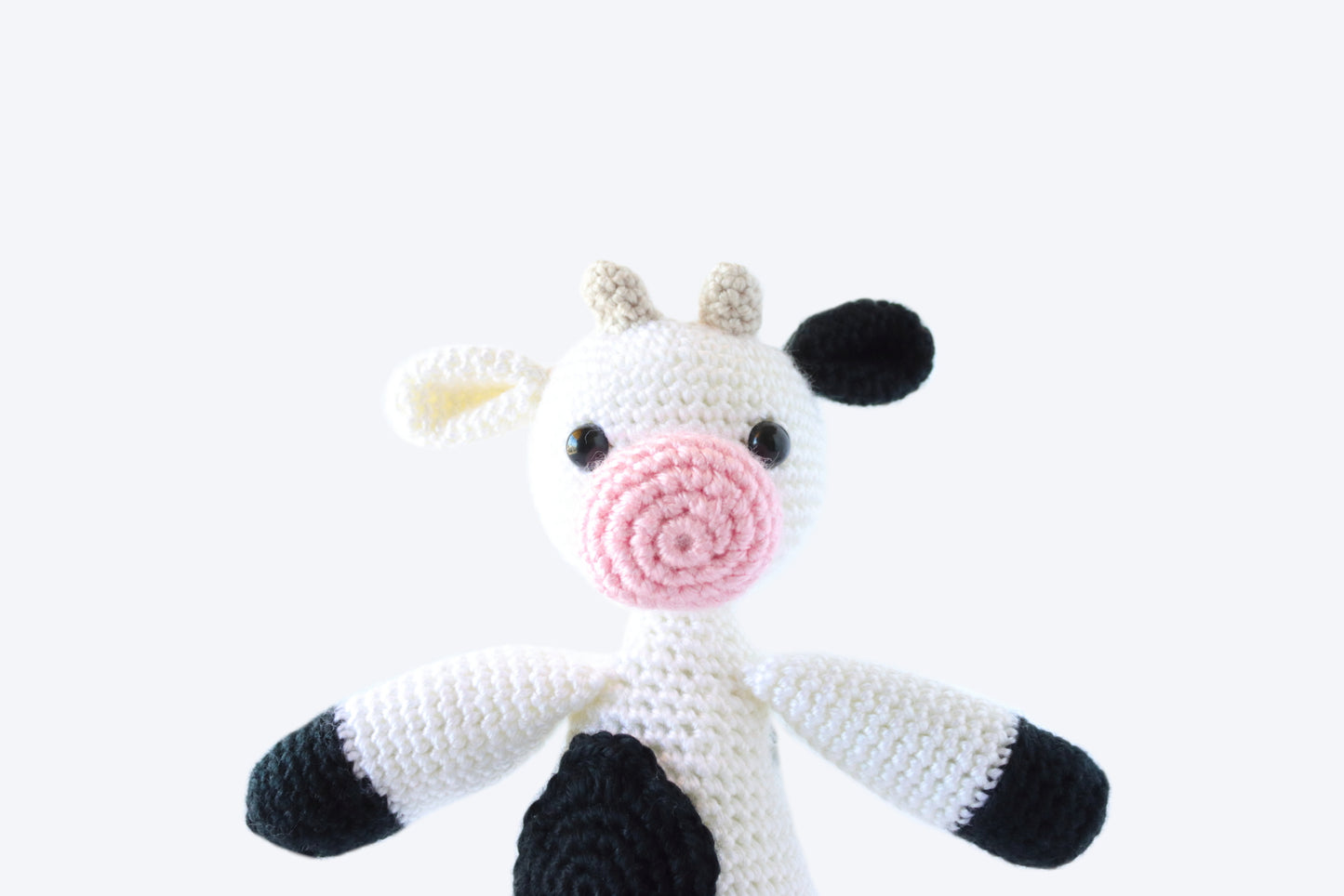 Bonnie the Cow Plushie - Crochet Pattern