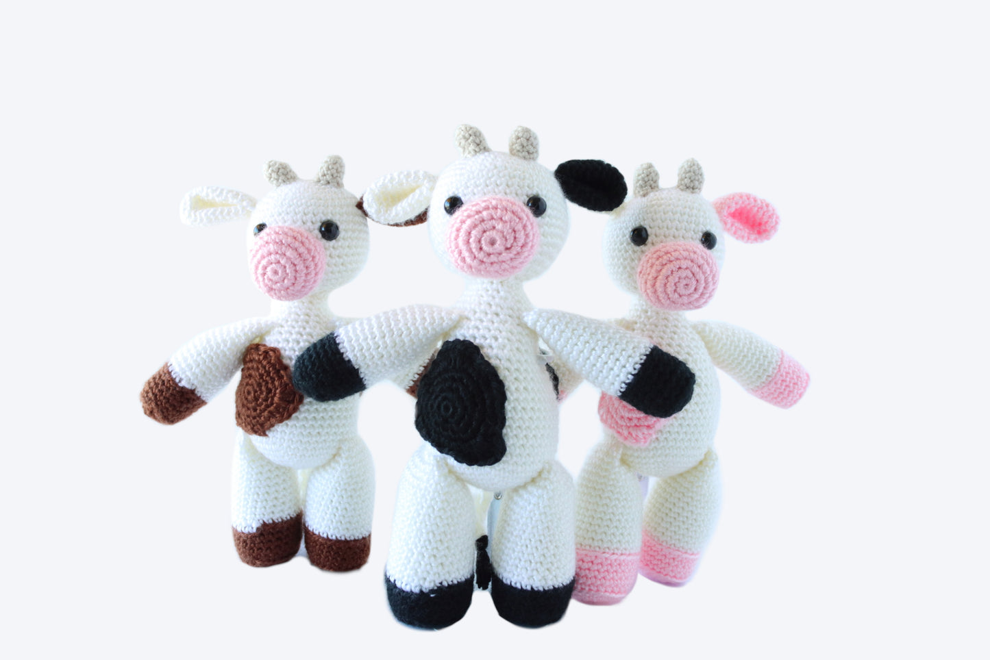 Bonnie the Cow Plushie - Crochet Pattern