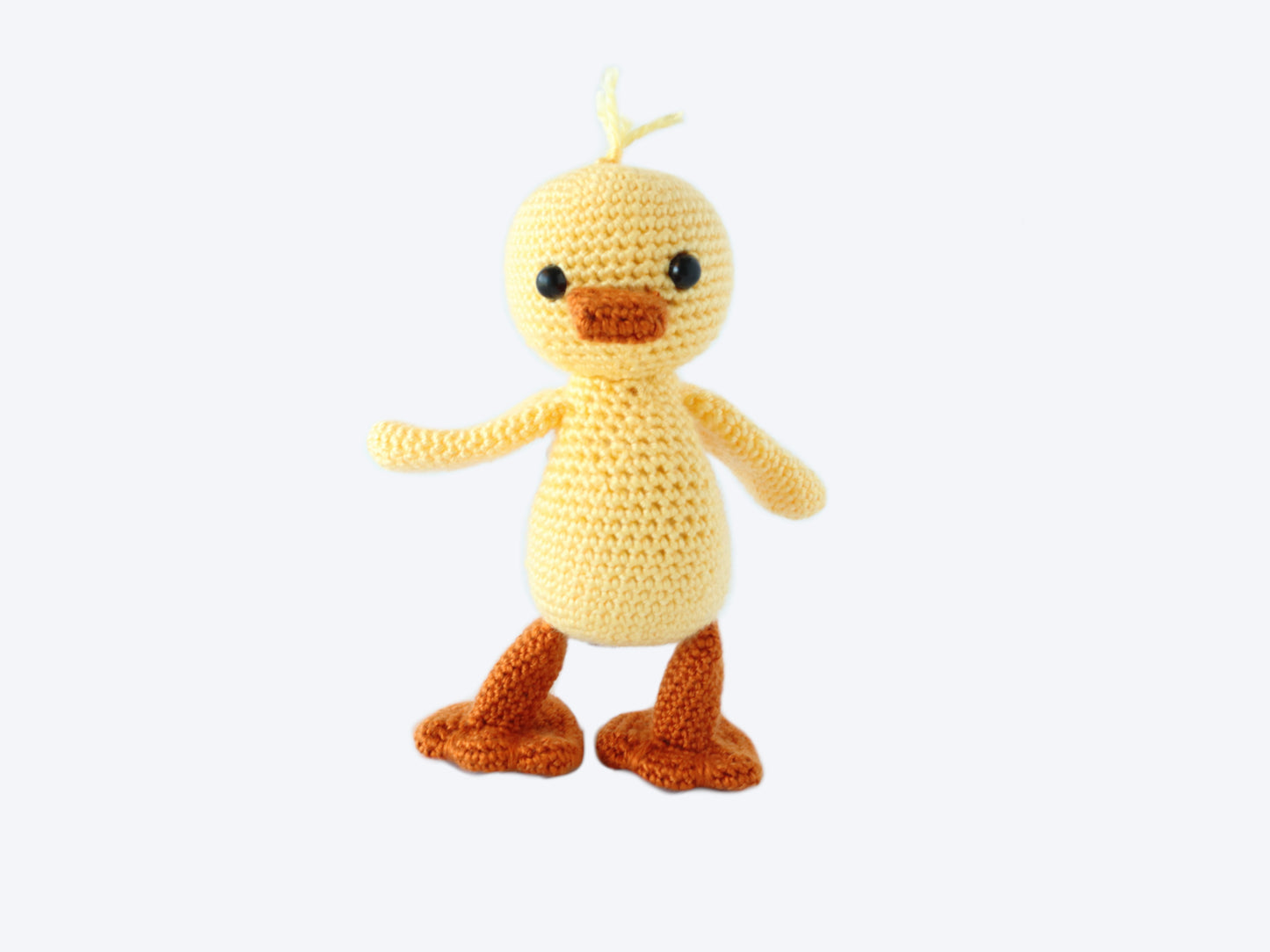 Duncan the Duckling Plushie - Crochet Pattern