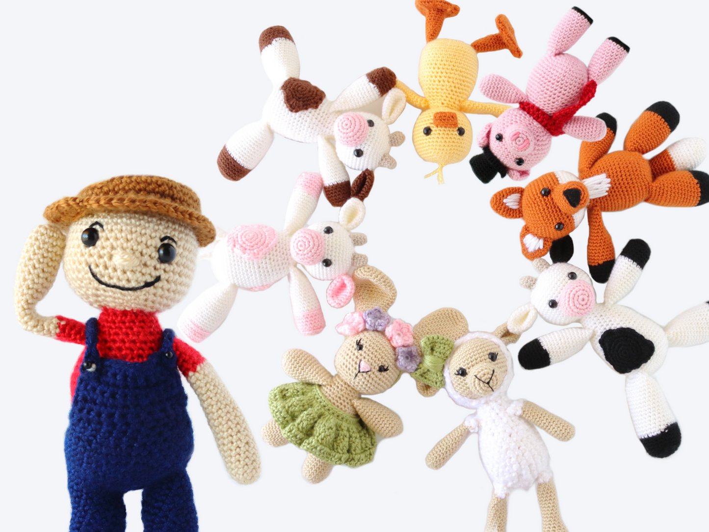 Farm Buddies Collection - Crochet Pattern Bundle