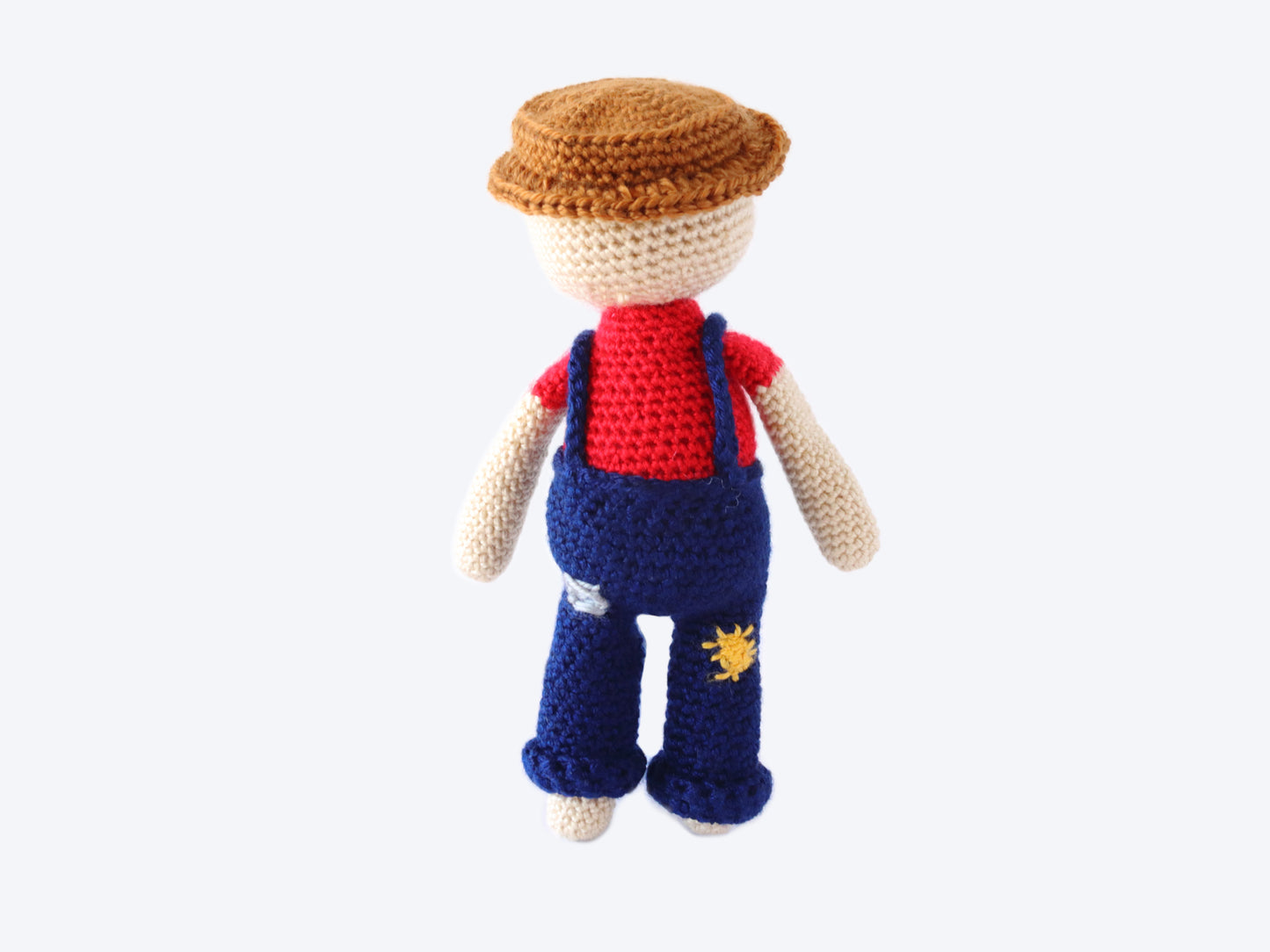 Freddy the Farmer Plushie - Crochet Pattern