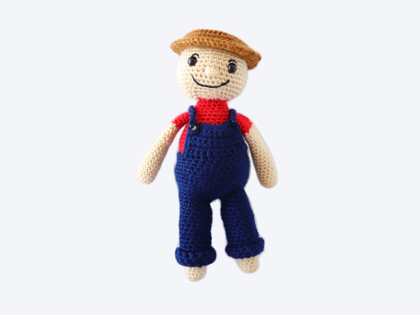 Freddy the Farmer Plushie - Crochet Pattern