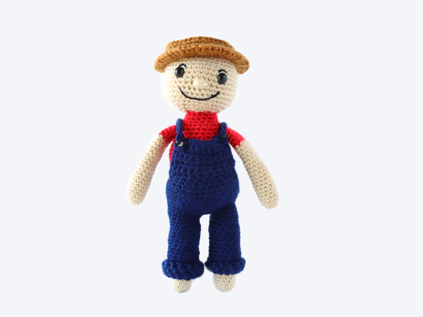 Freddy the Farmer Plushie - Crochet Pattern