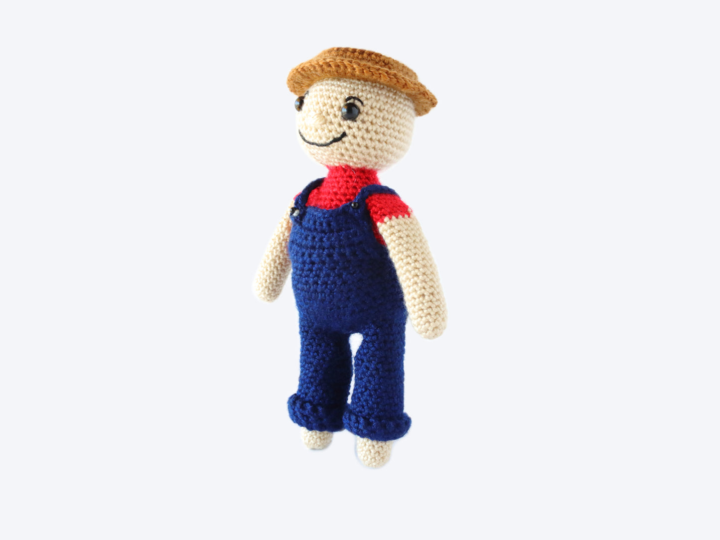 Freddy the Farmer Plushie - Crochet Pattern
