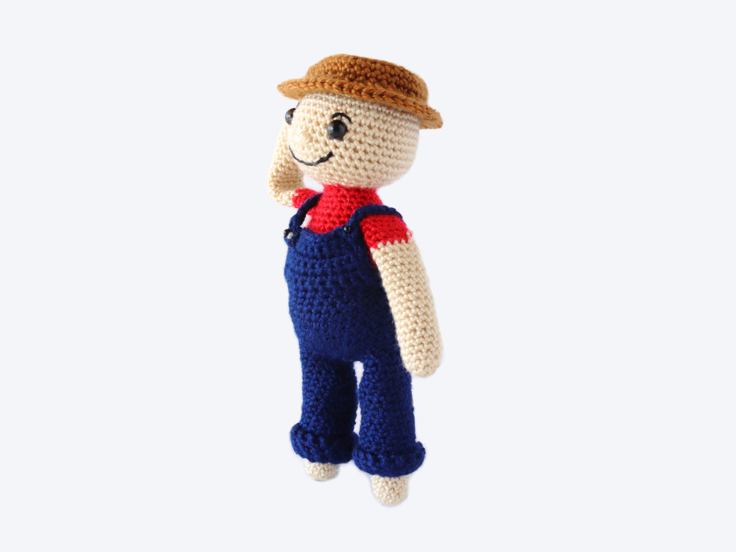 Freddy the Farmer Plushie - Crochet Pattern