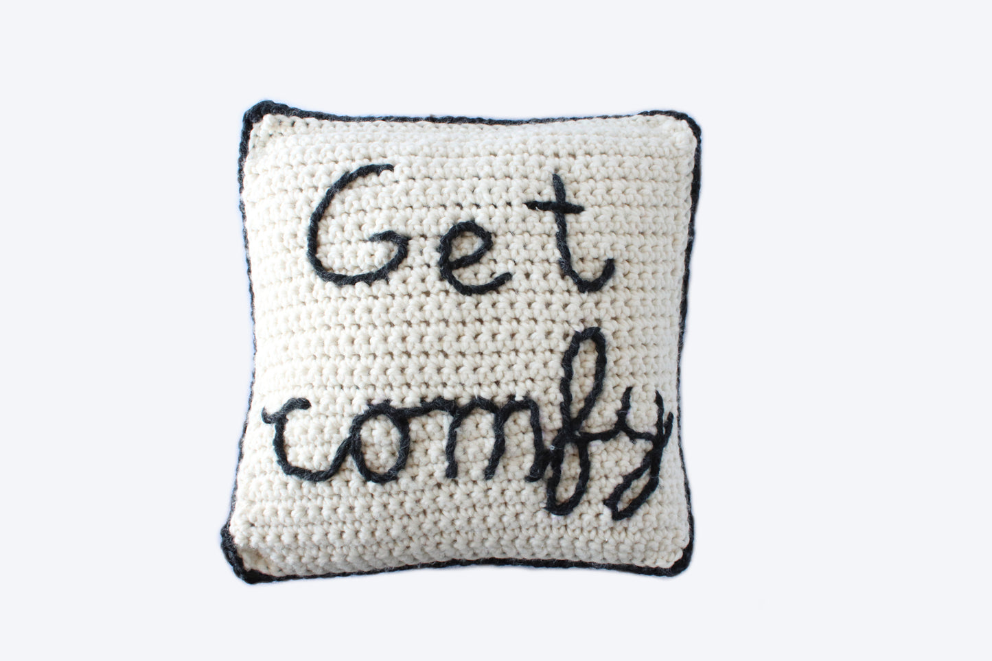 Get Comfy Crochet Pillow - Crochet Pattern