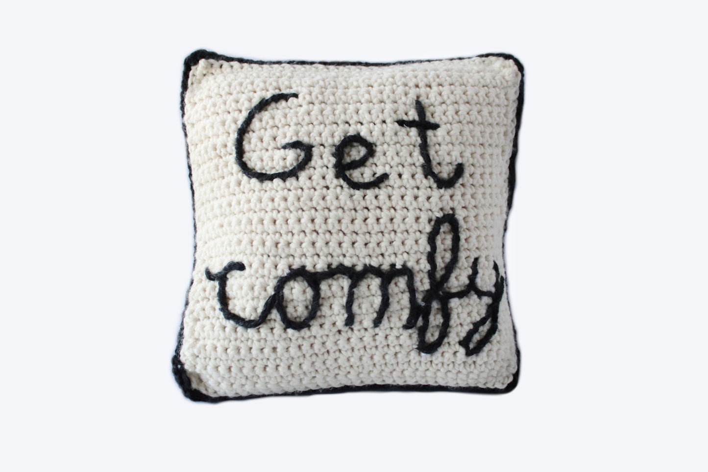 Get Comfy Crochet Pillow - Crochet Pattern