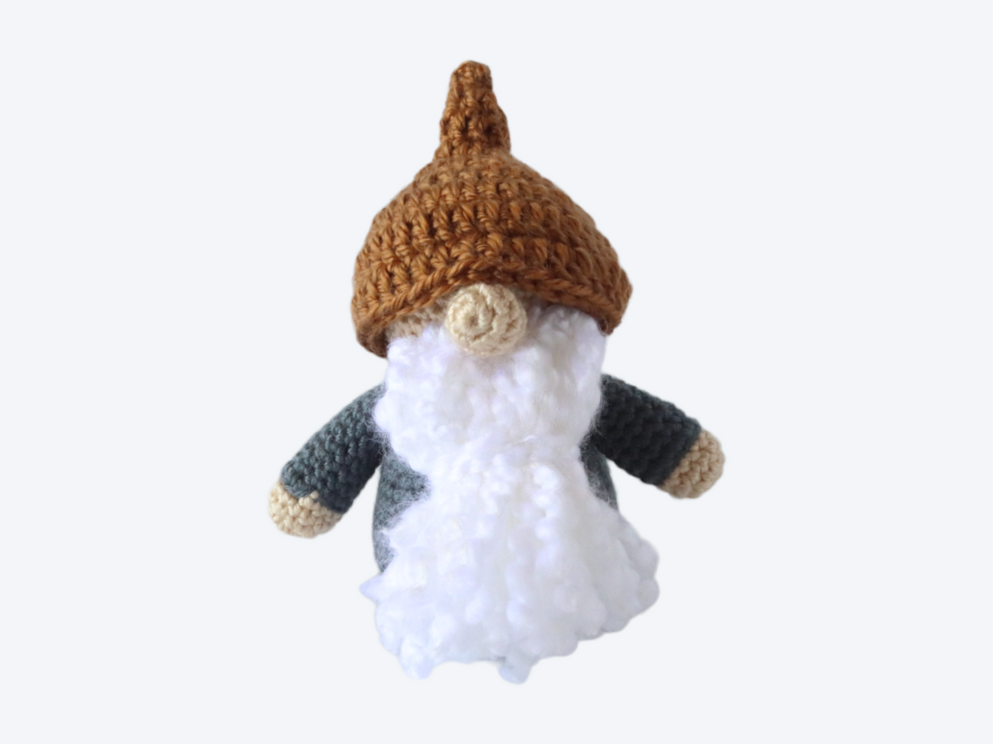 Gnorman the Gnome Plushie - Crochet Pattern