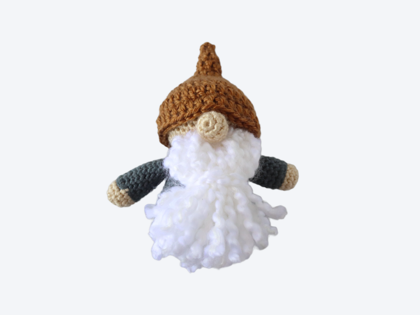 Gnorman the Gnome Plushie - Crochet Pattern