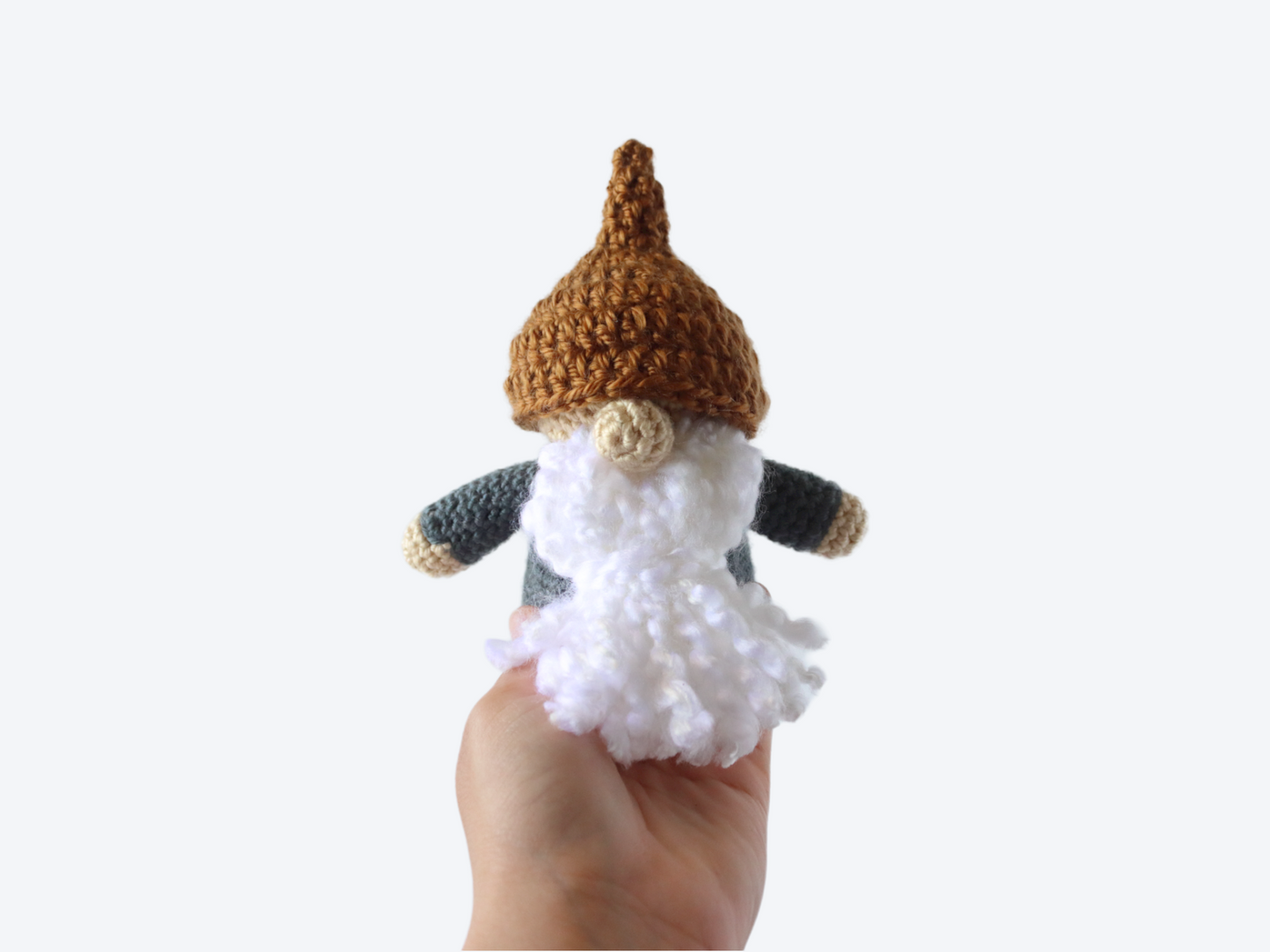Gnorman the Gnome Plushie - Crochet Pattern