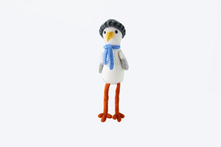Gulliver the Seagull Plushie - Crochet Pattern